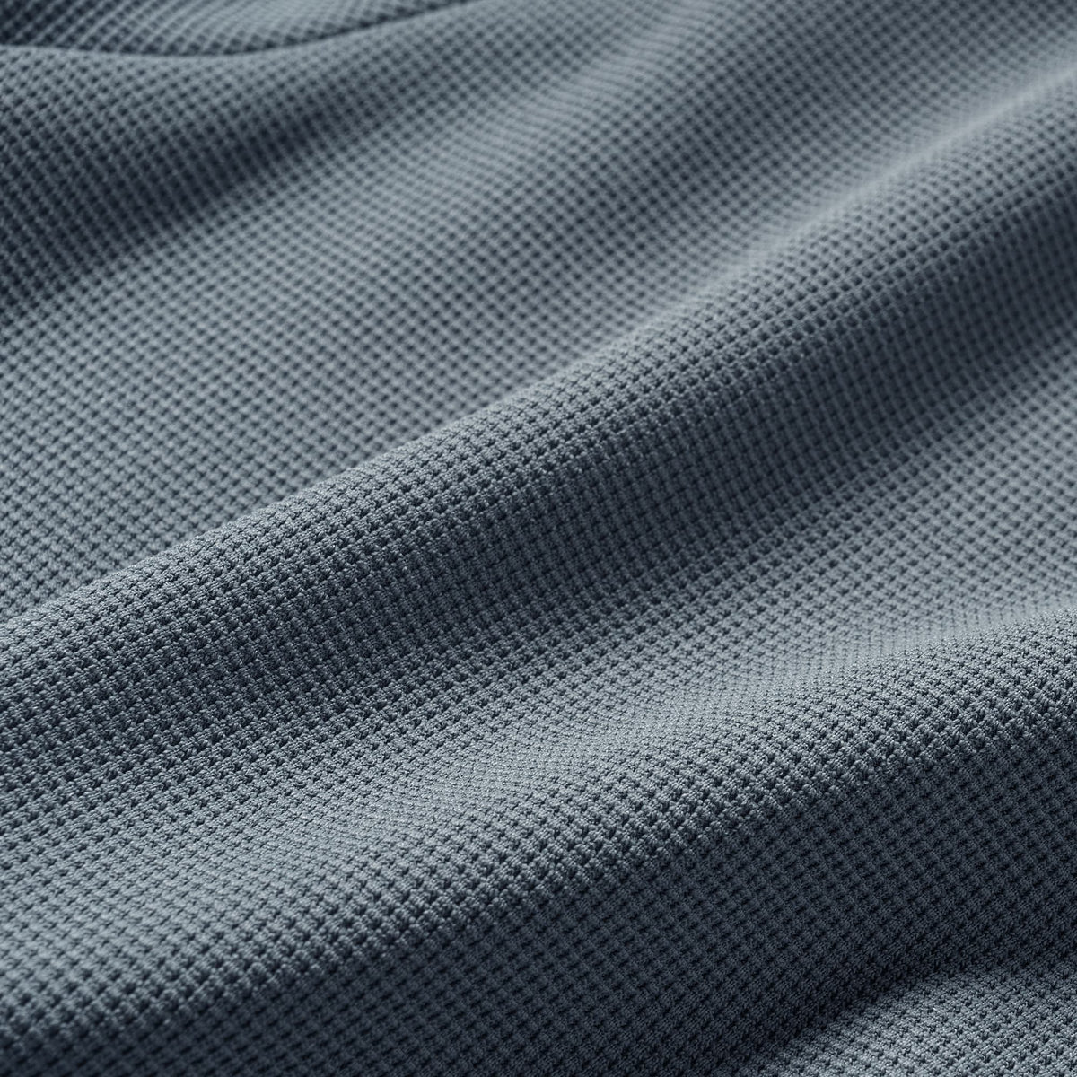 Axis Support Baby Tee - Lake ribbed fabric texture detail