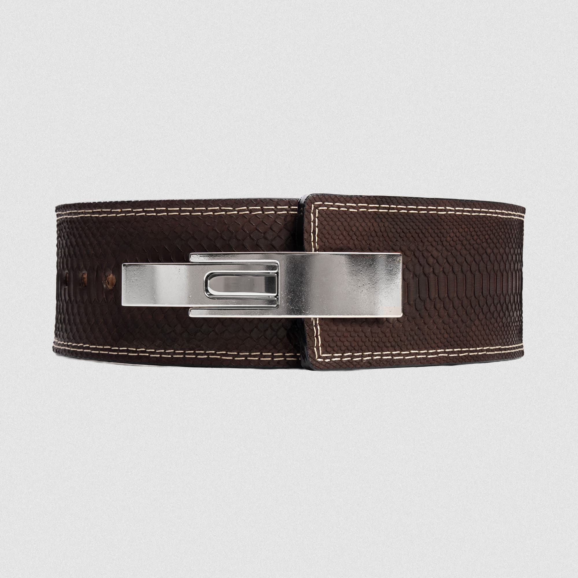 10MM Lever Belt - Cafe Python
