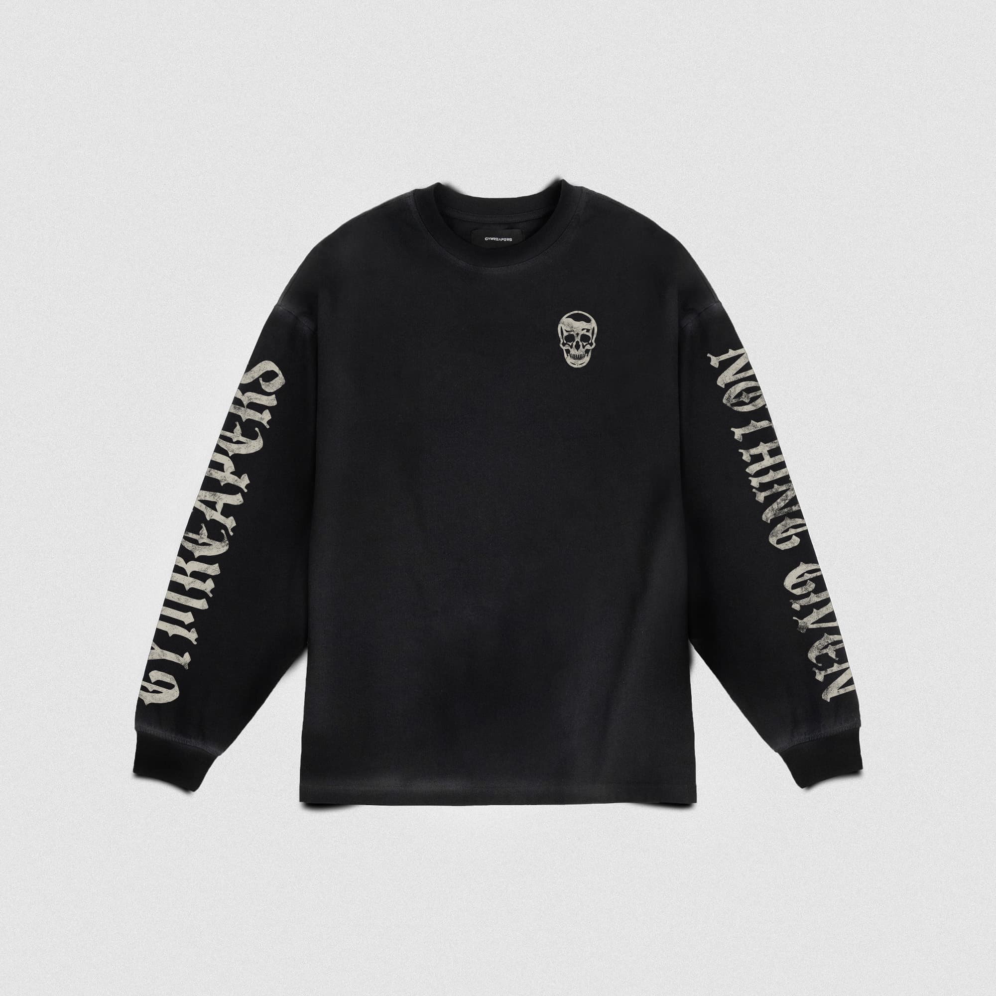 Final Creed Long Sleeve Shirt lay flat shot of front side
