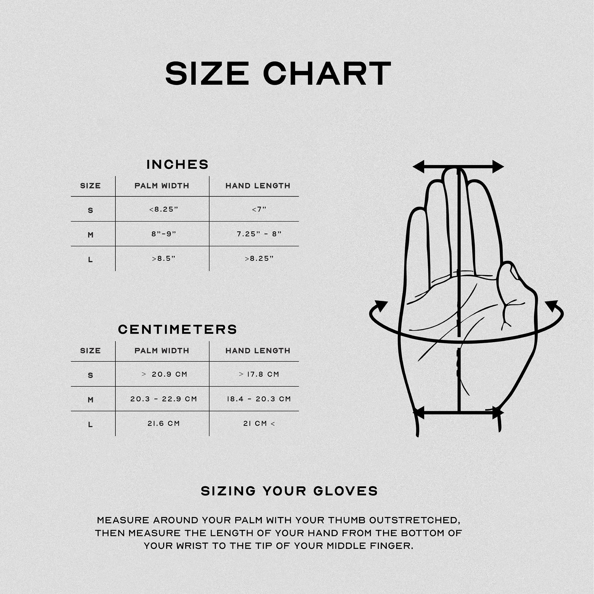 Stryda™ Run Gloves - Black