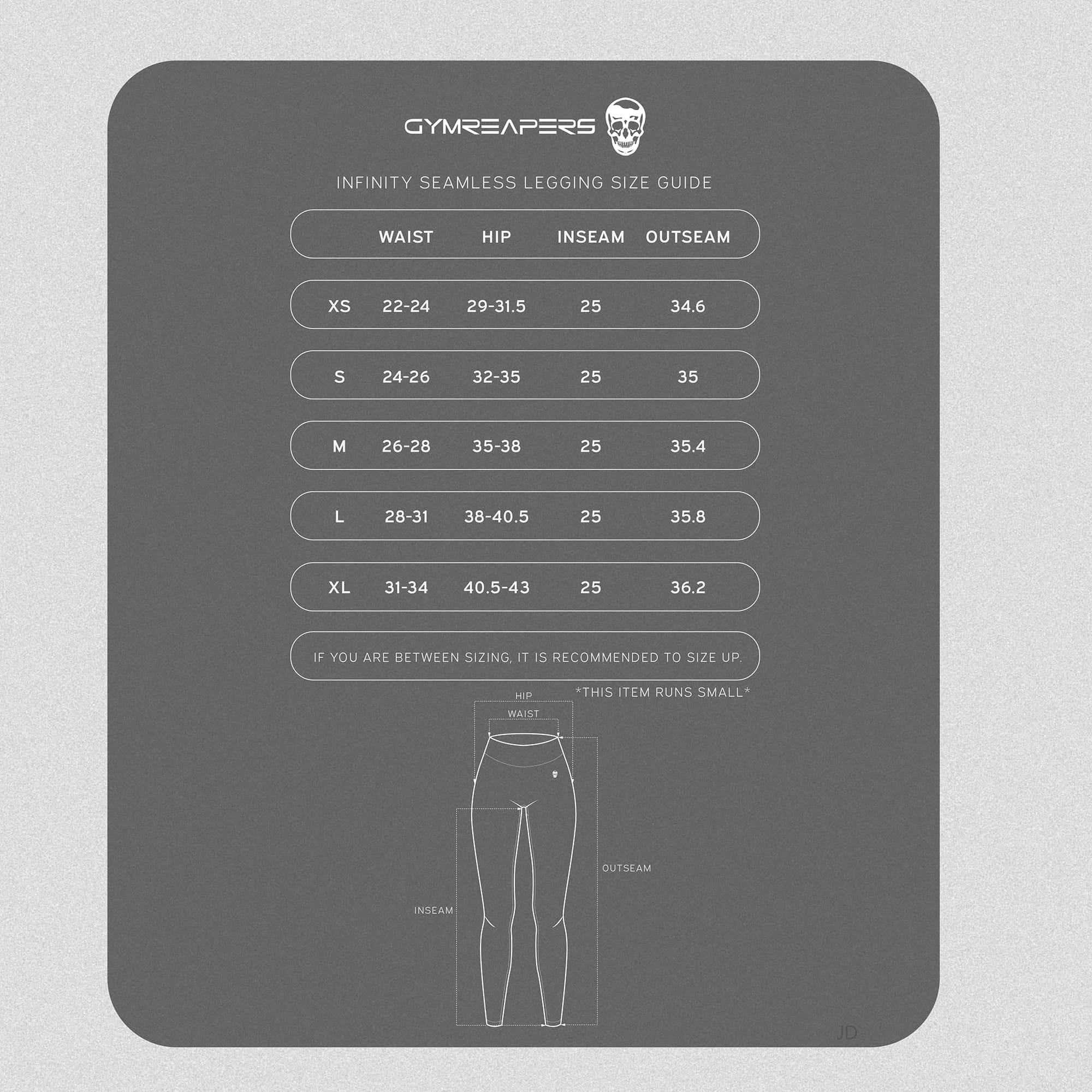 Infinity Leggings - Graphite
