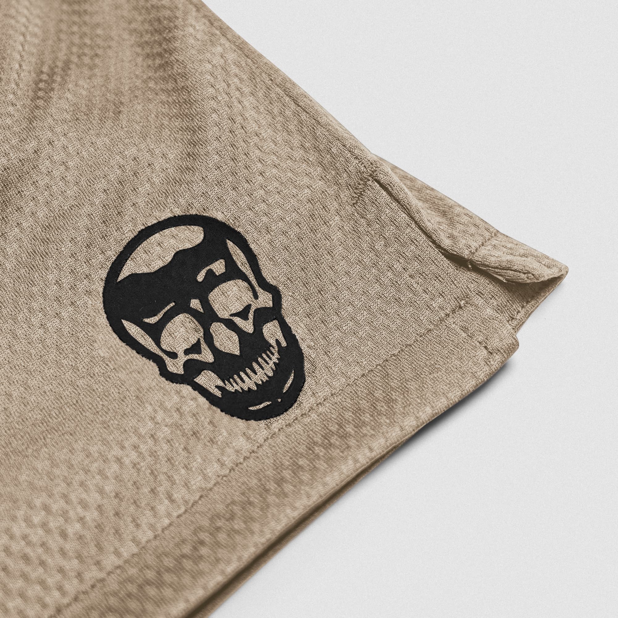 Core Skull Mesh Training Shorts - Sand