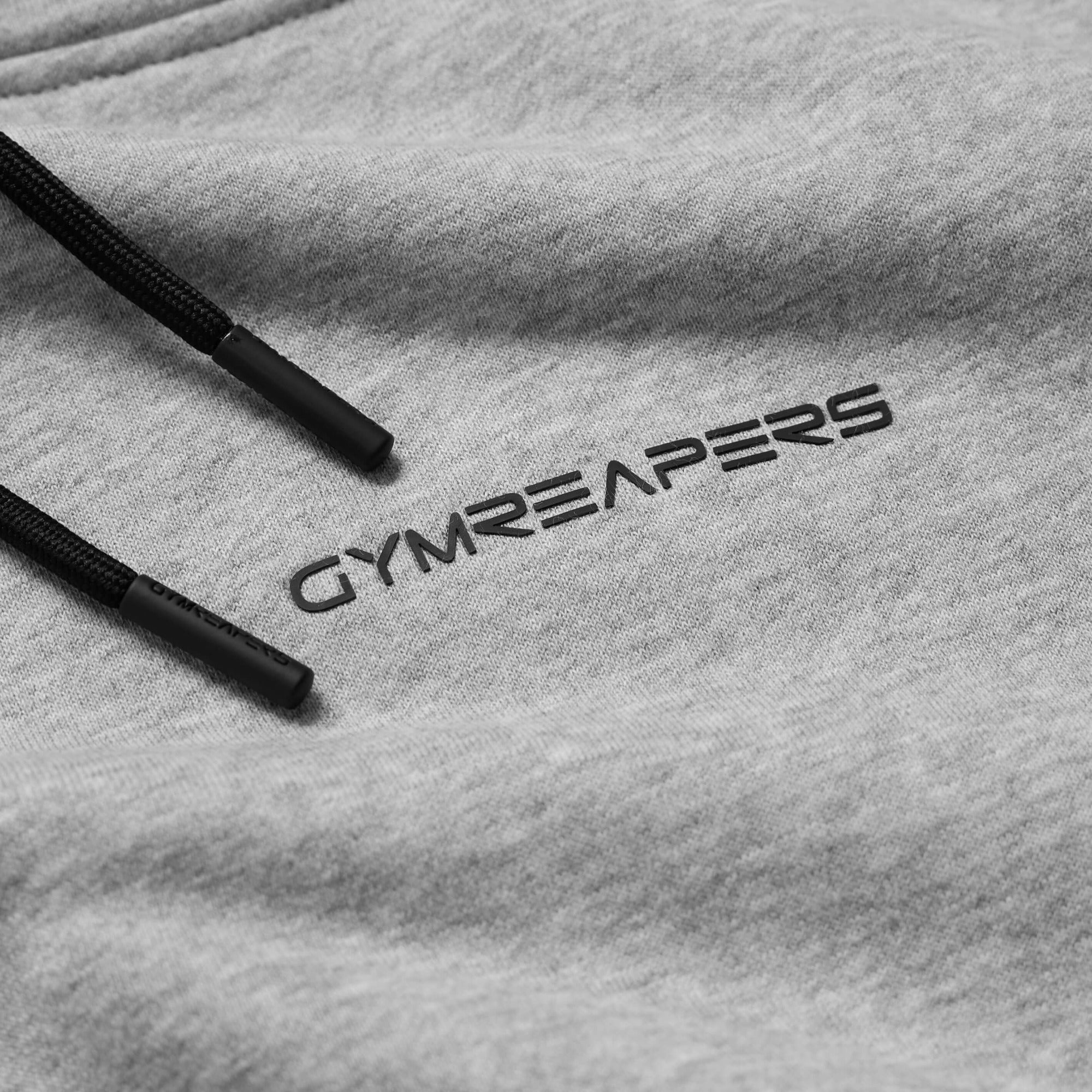 axis hoodie heather gray close up