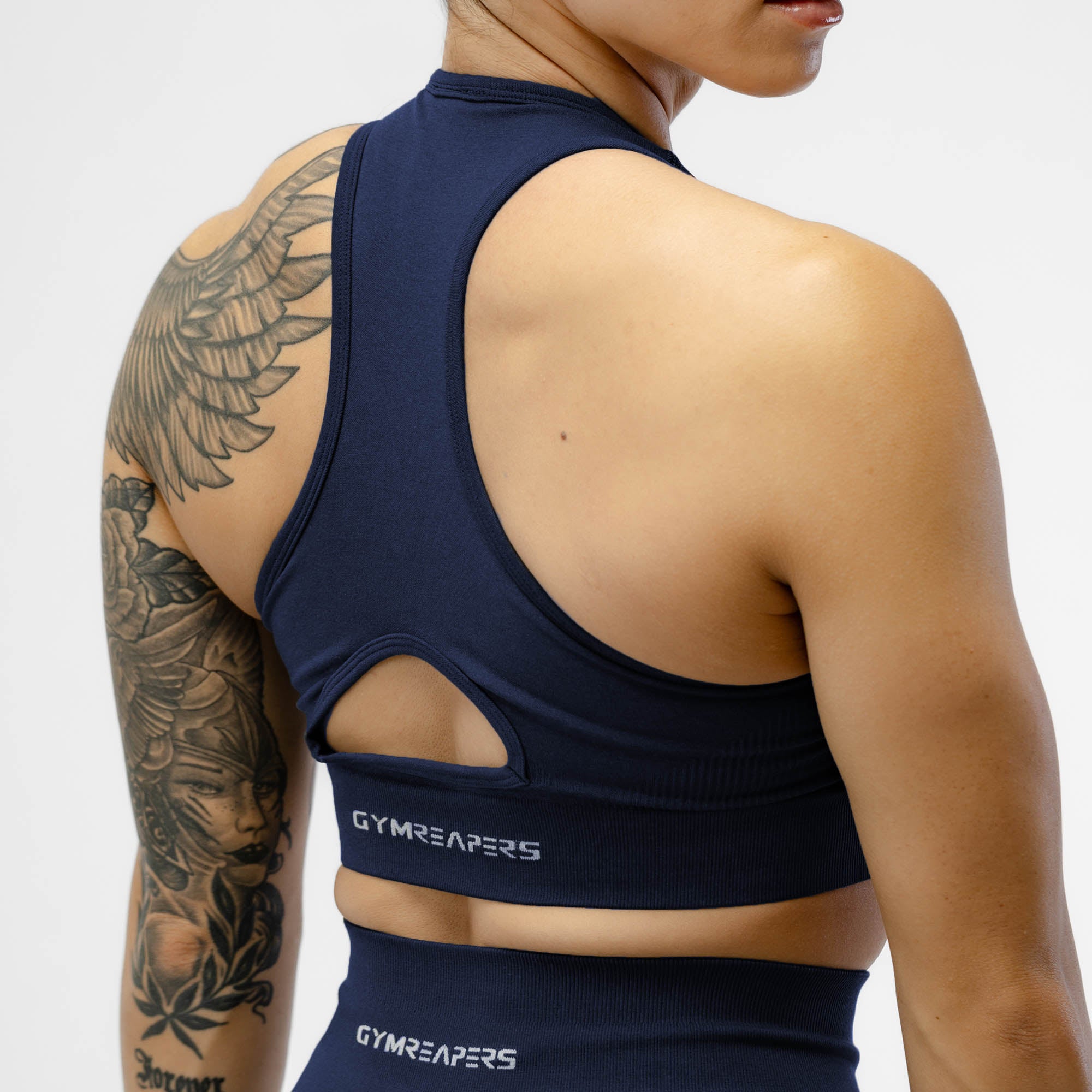cobalt heritage bra detail back