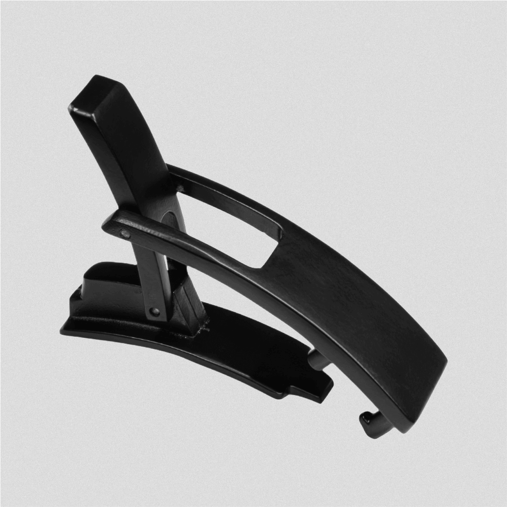top side shot of lever belt attachment