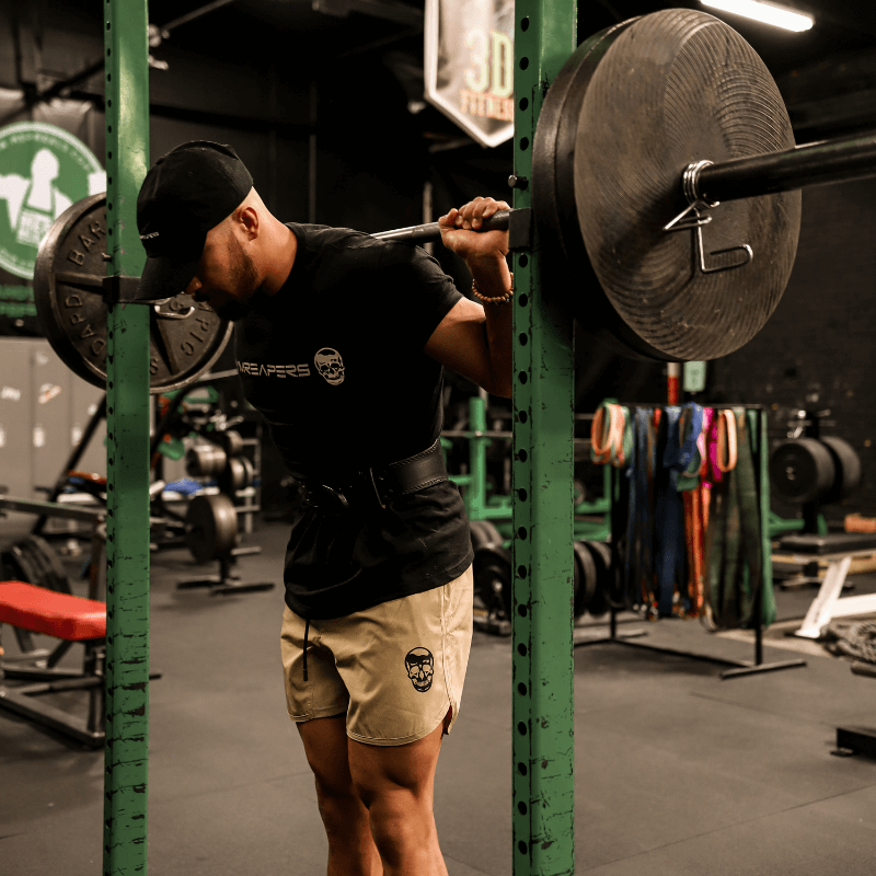 leather weight lifting belt