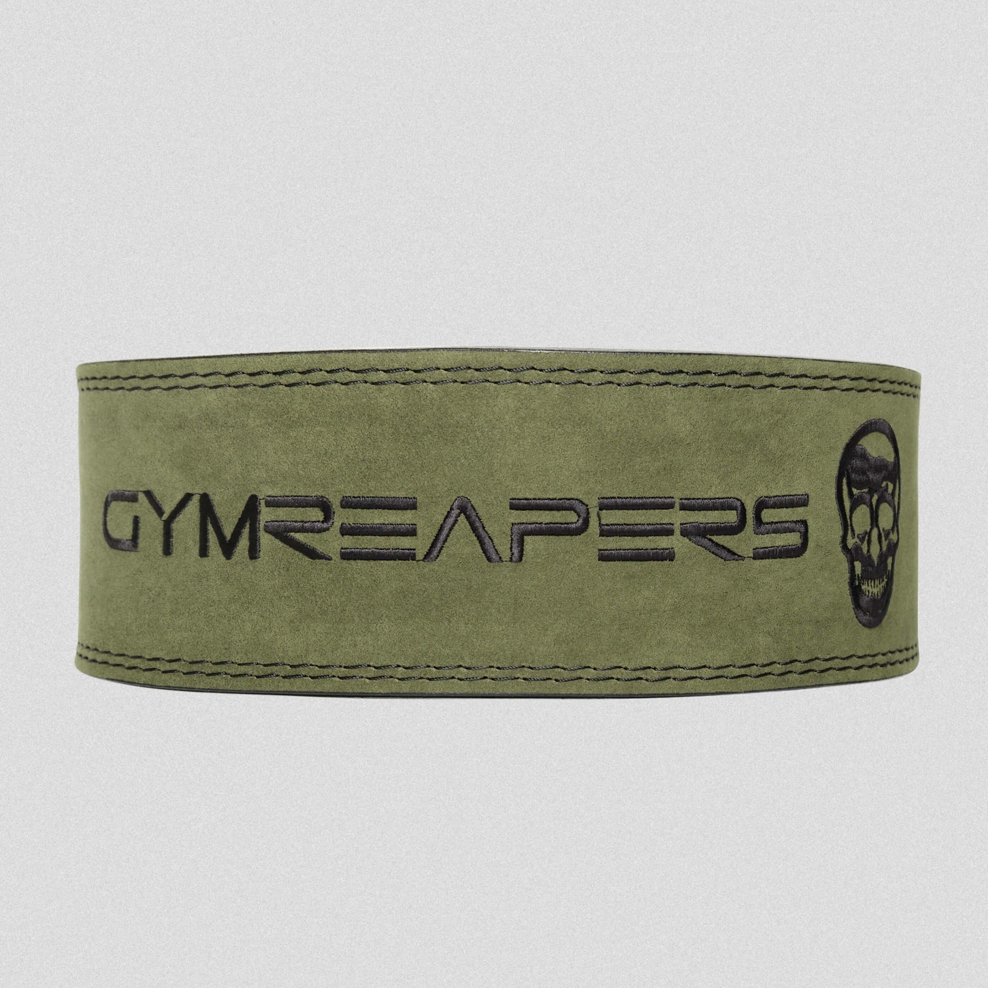 10mm lever belt military green back