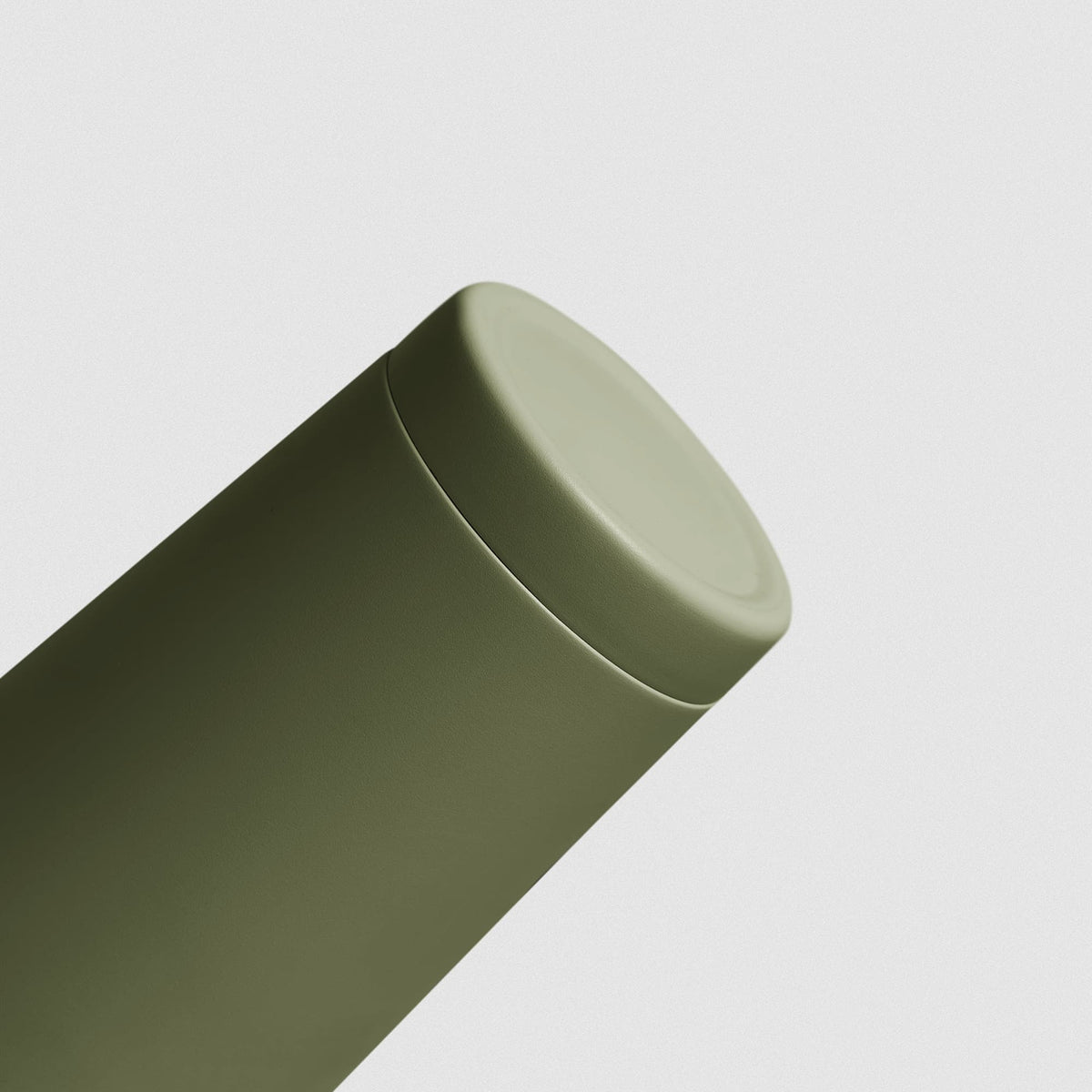 OD Green Stainless Steel Shaker on white background showcasing bottom of shaker
