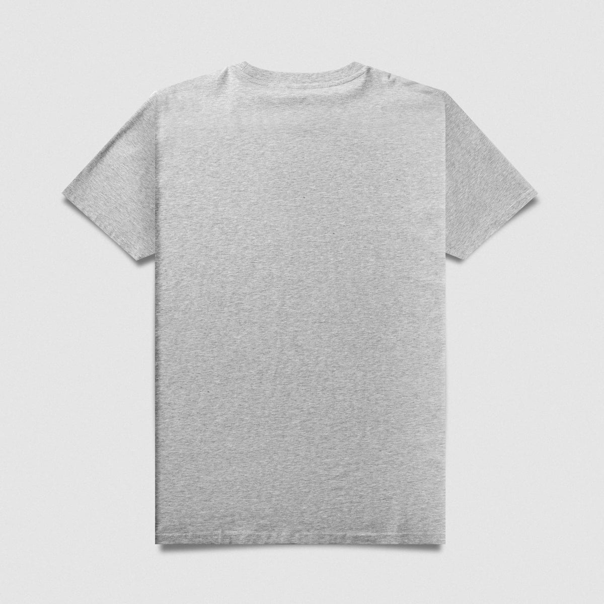 Axis Box Tee - Heather Gray back product view