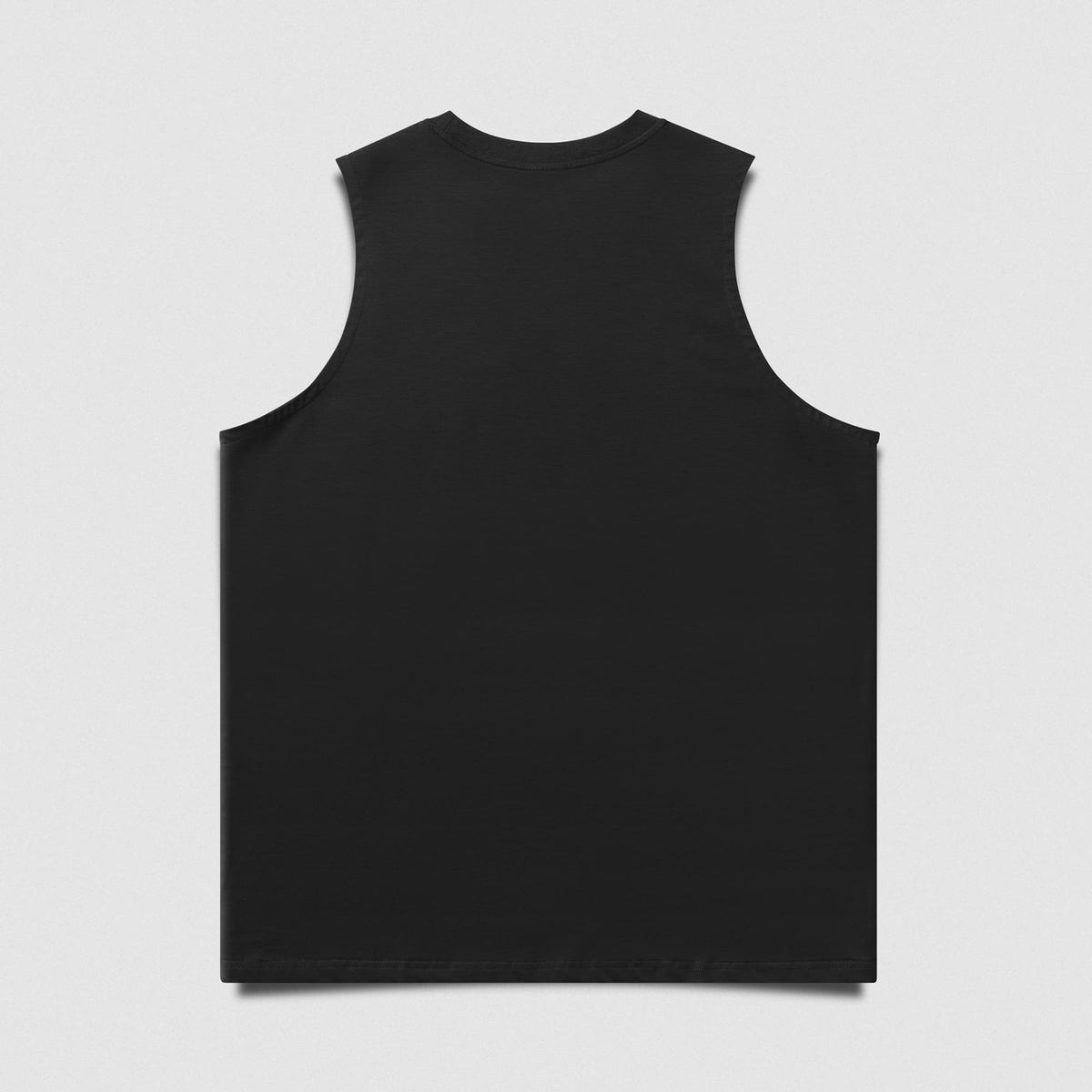Axis Muscle Tank - Black/Black back product view
