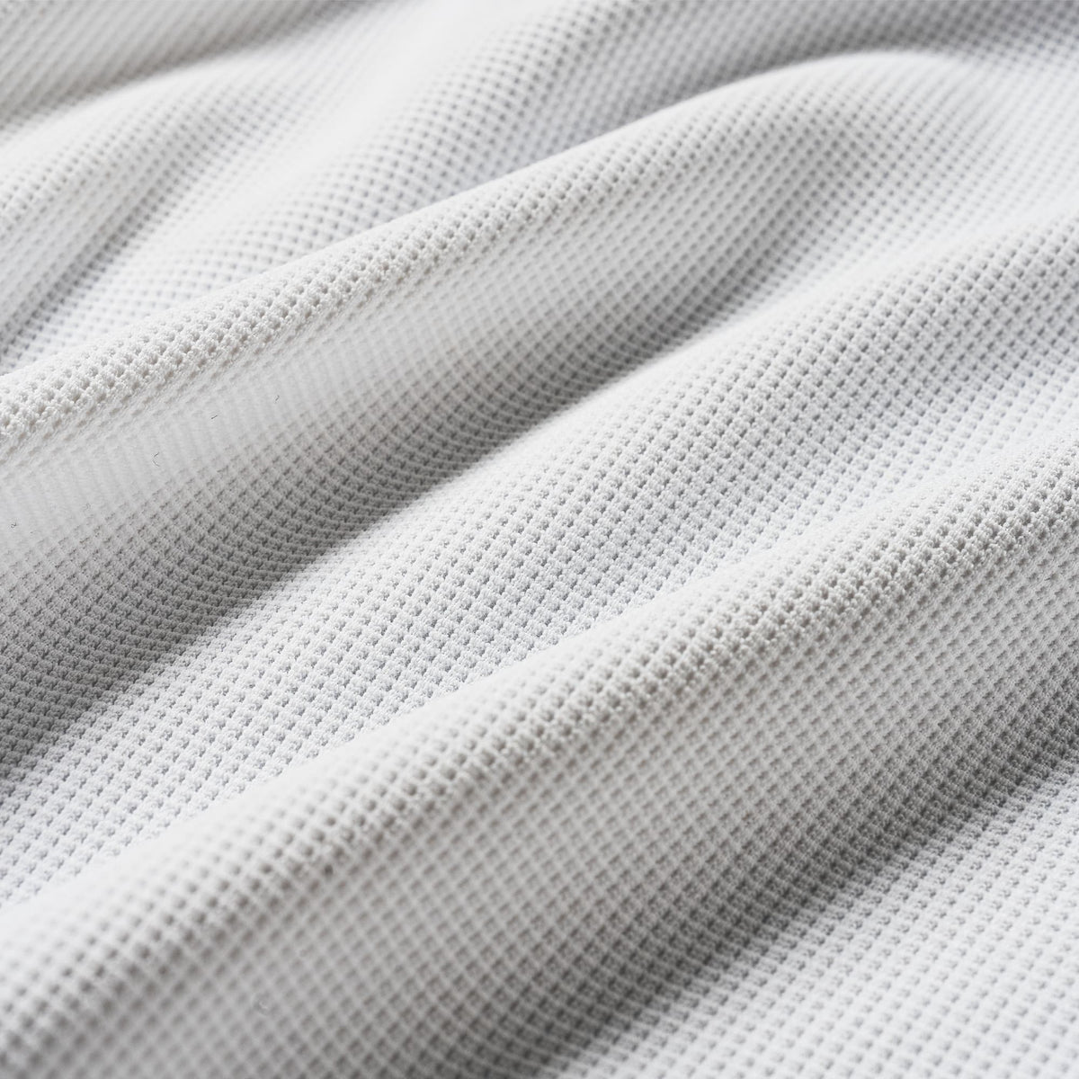 Axis Support Tank - White ribbed fabric texture detail