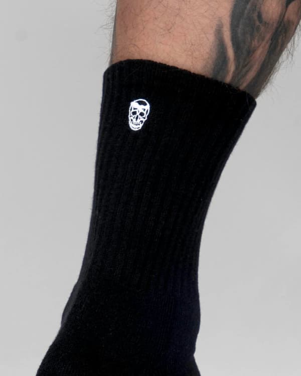 Skull Logo Detail