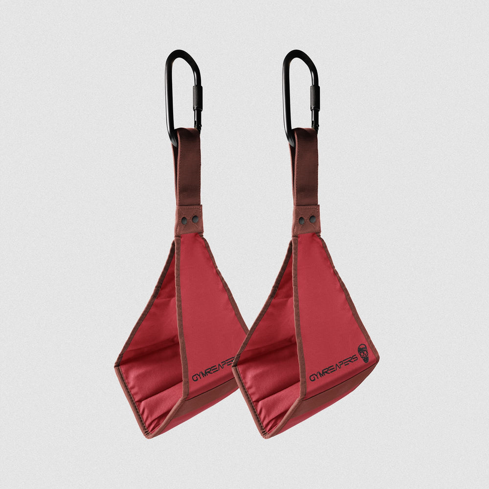 Ab Red Gymreapers Ab Straps - Red