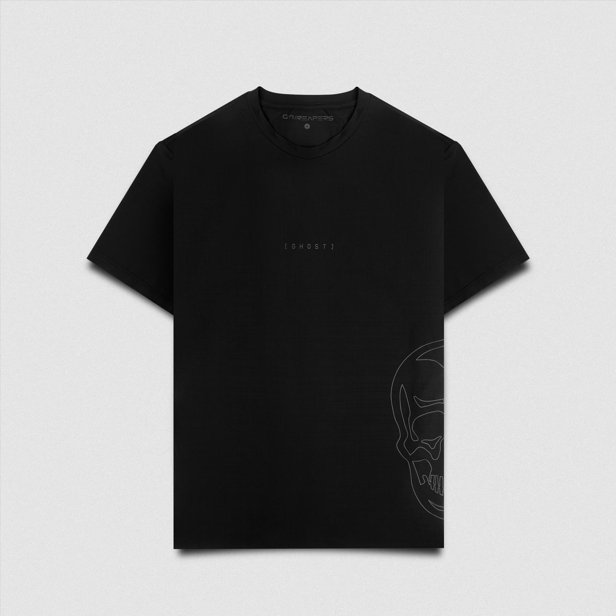 Ghost Oversized Tee lay flat front view