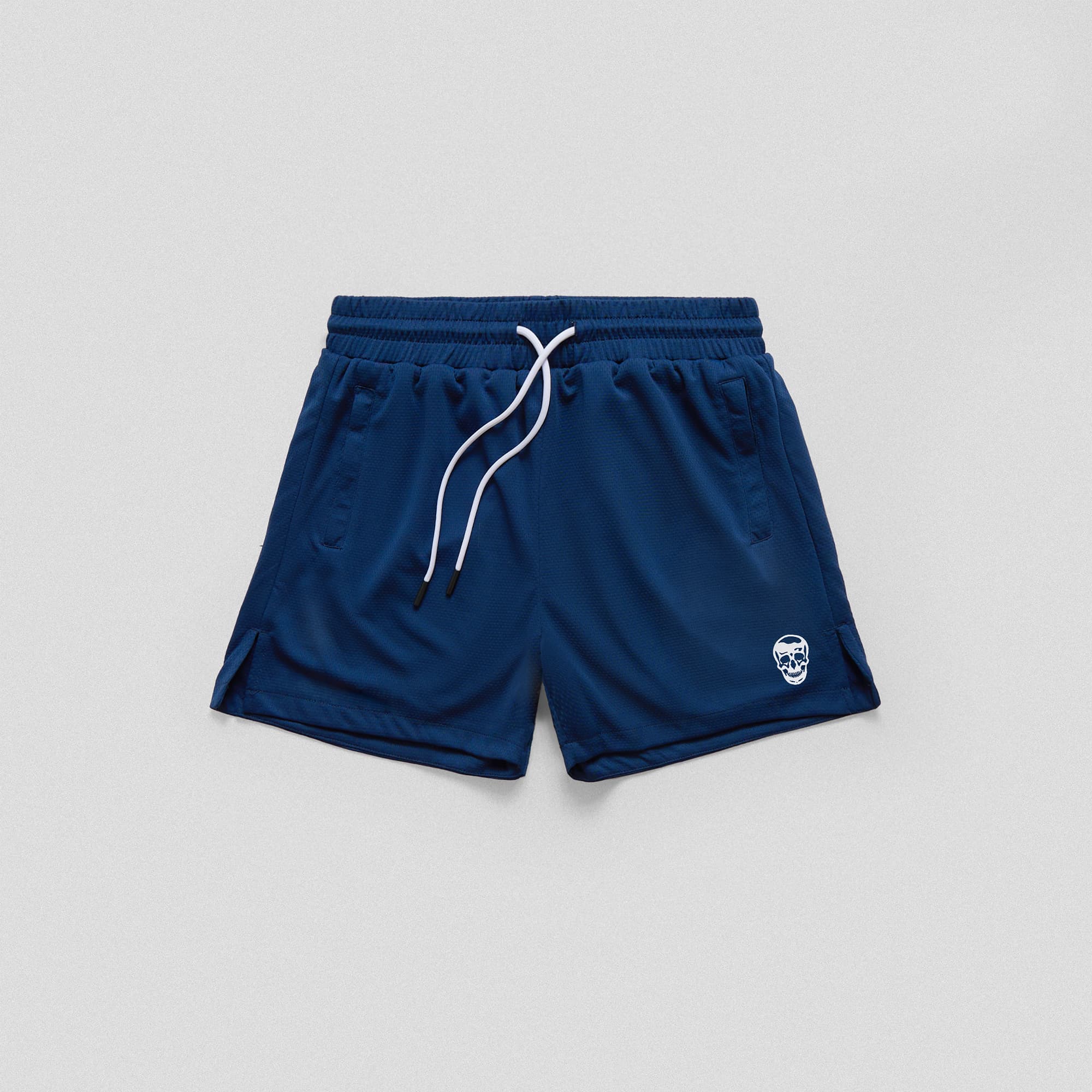 Core Skull Mesh Training Shorts - Royal Blue