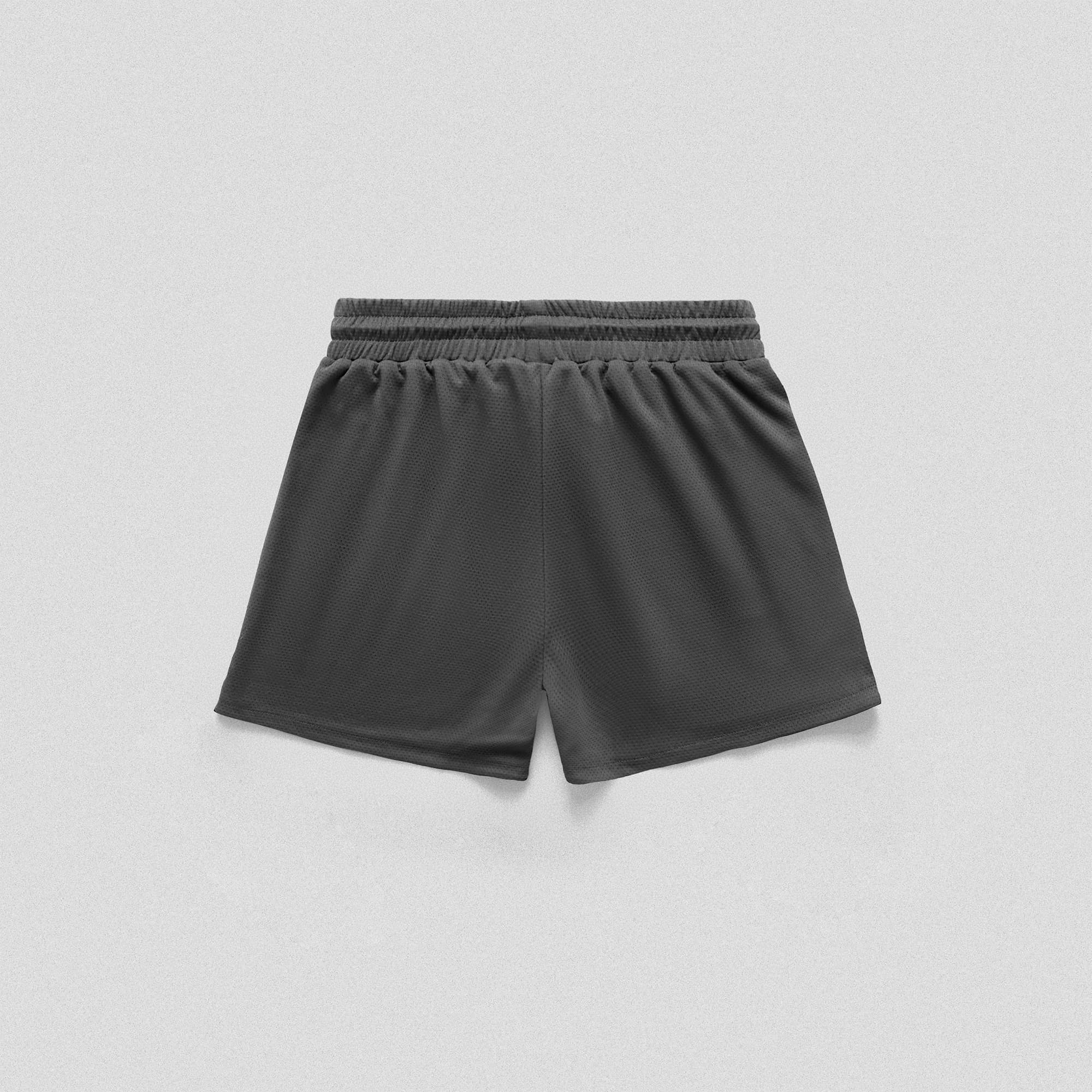 Storm Core Skull Mesh Training Shorts lay flat back view