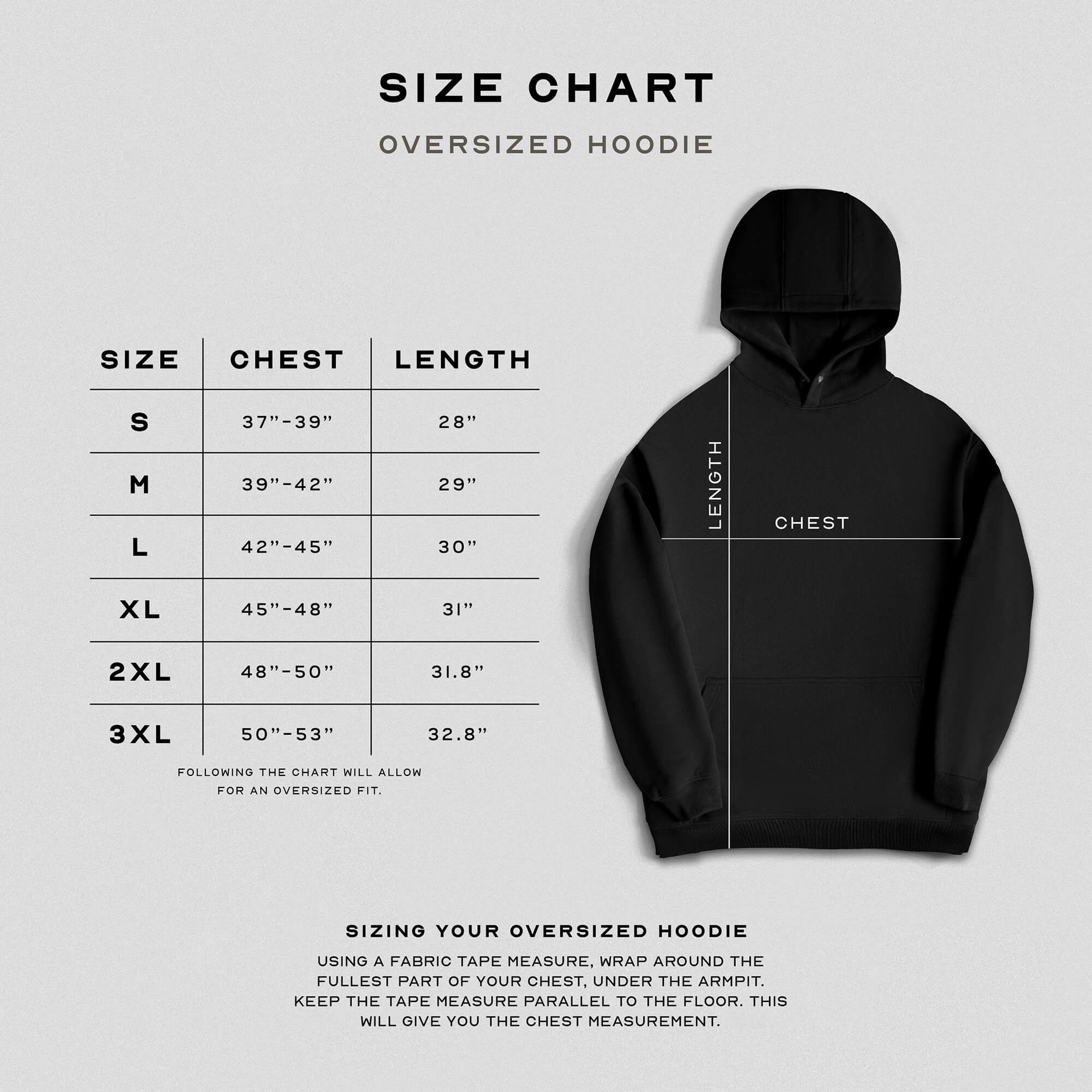 arnold 2025 hoodie size guide