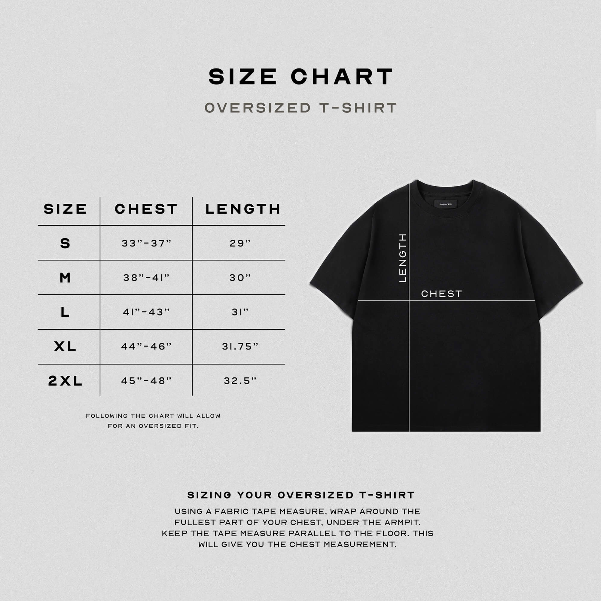 i survived tee short sleeve size guide