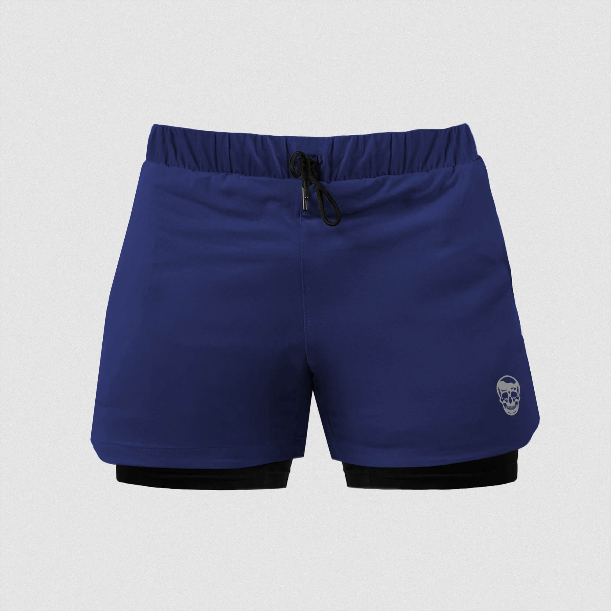 react shorts navy main