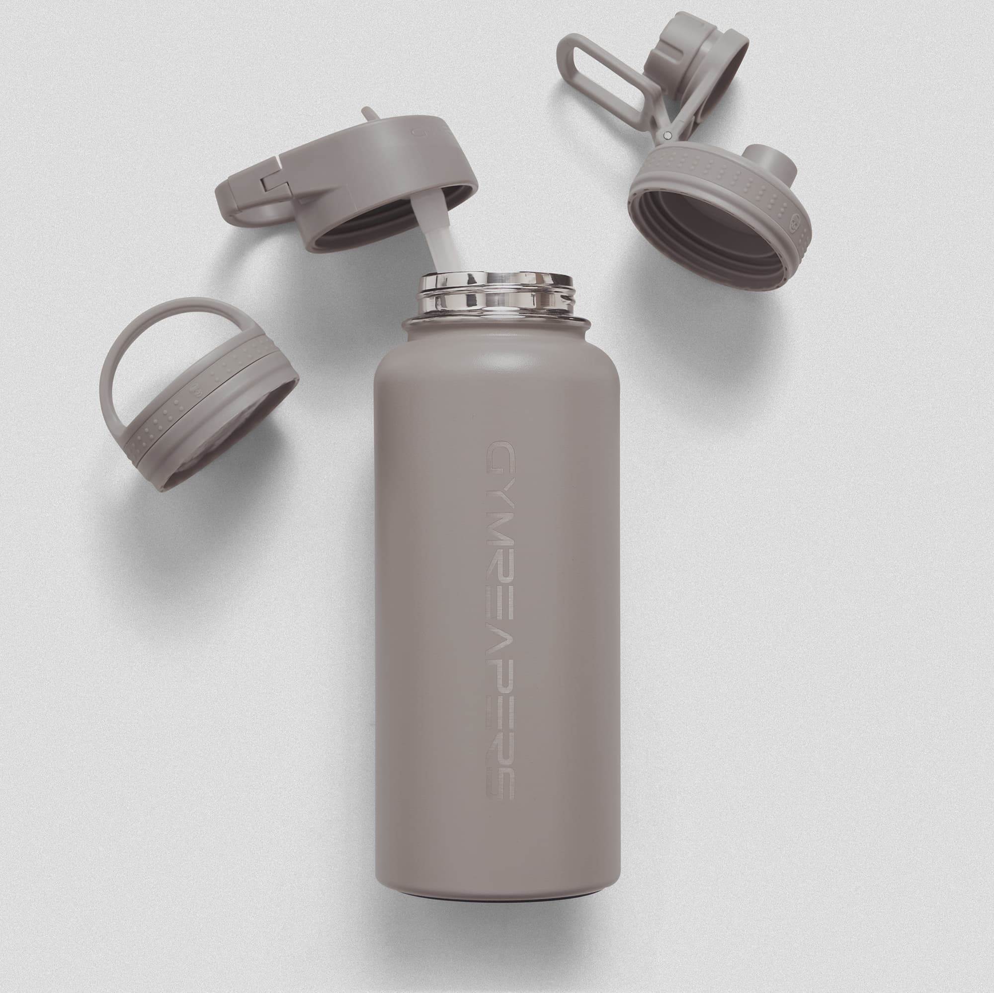 32 oz stainless steel bottle quicksand all caps
