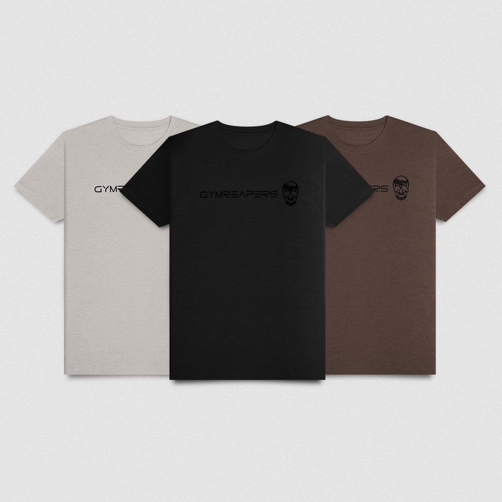 Active Tri-Blend Tee 3-Pack - Vapor / Black / Toffee main image
