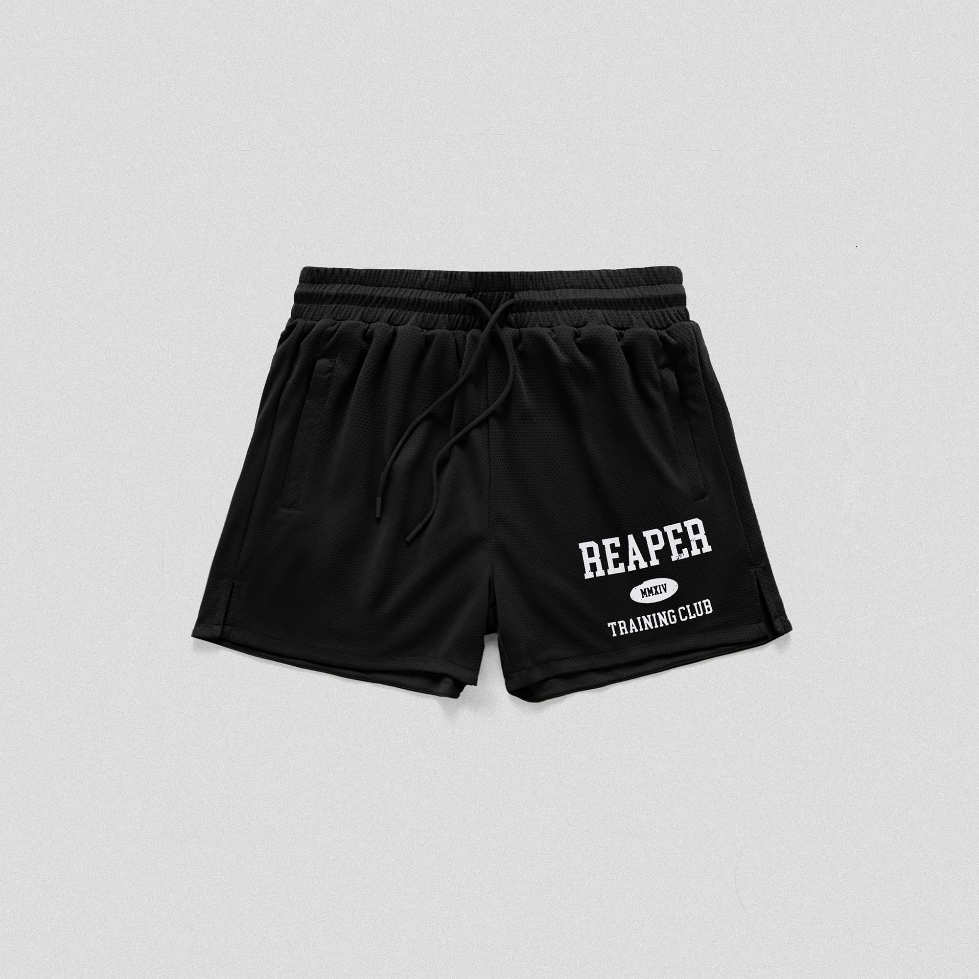 Reaper Training Shorts - Black/White