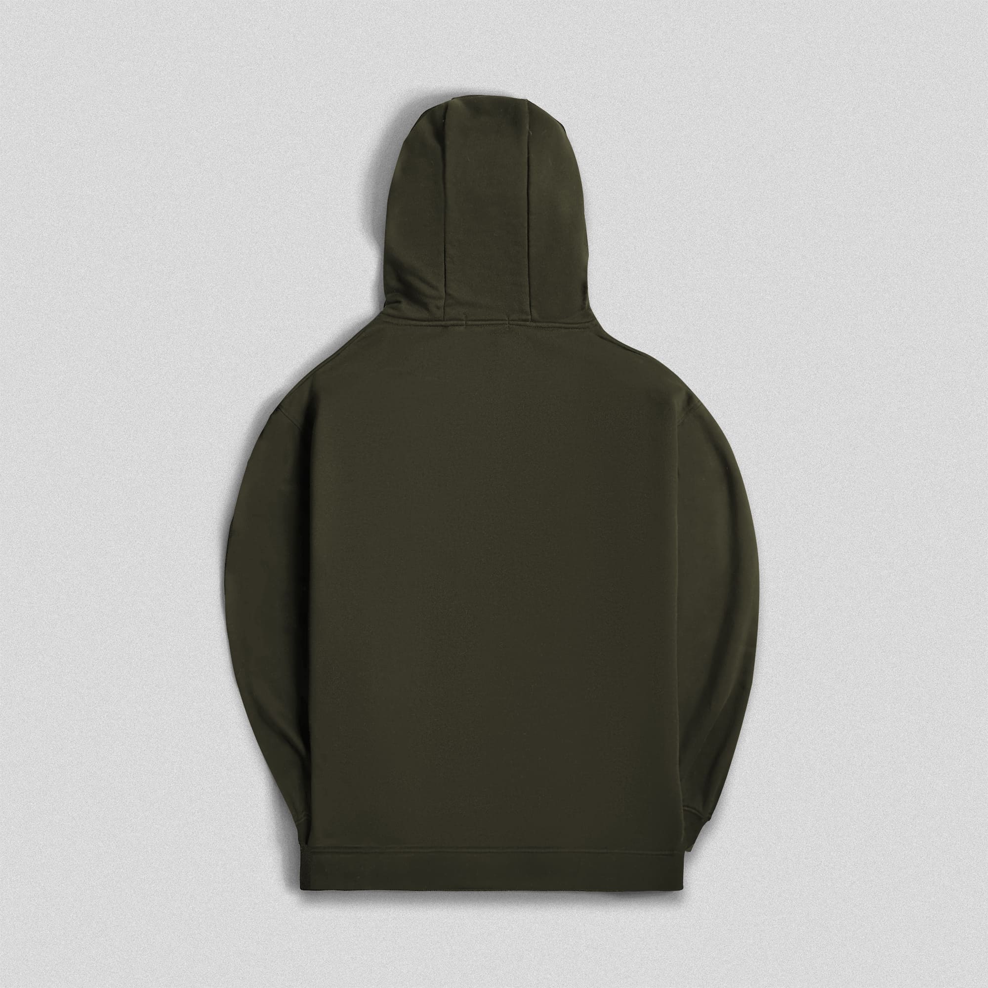 ascend zip up od green back