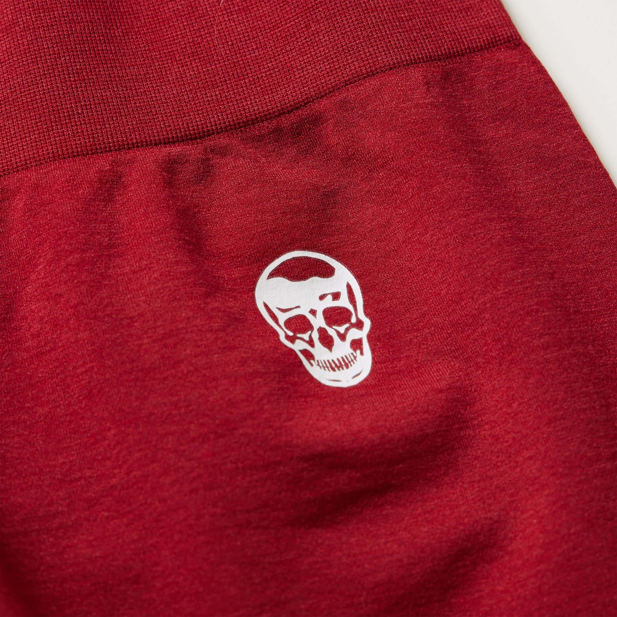 bloodshot infinity shorts close up