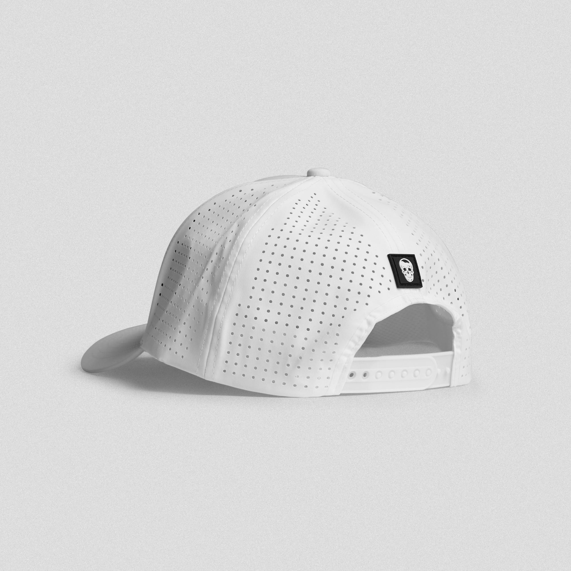 hybrid performance hat white back