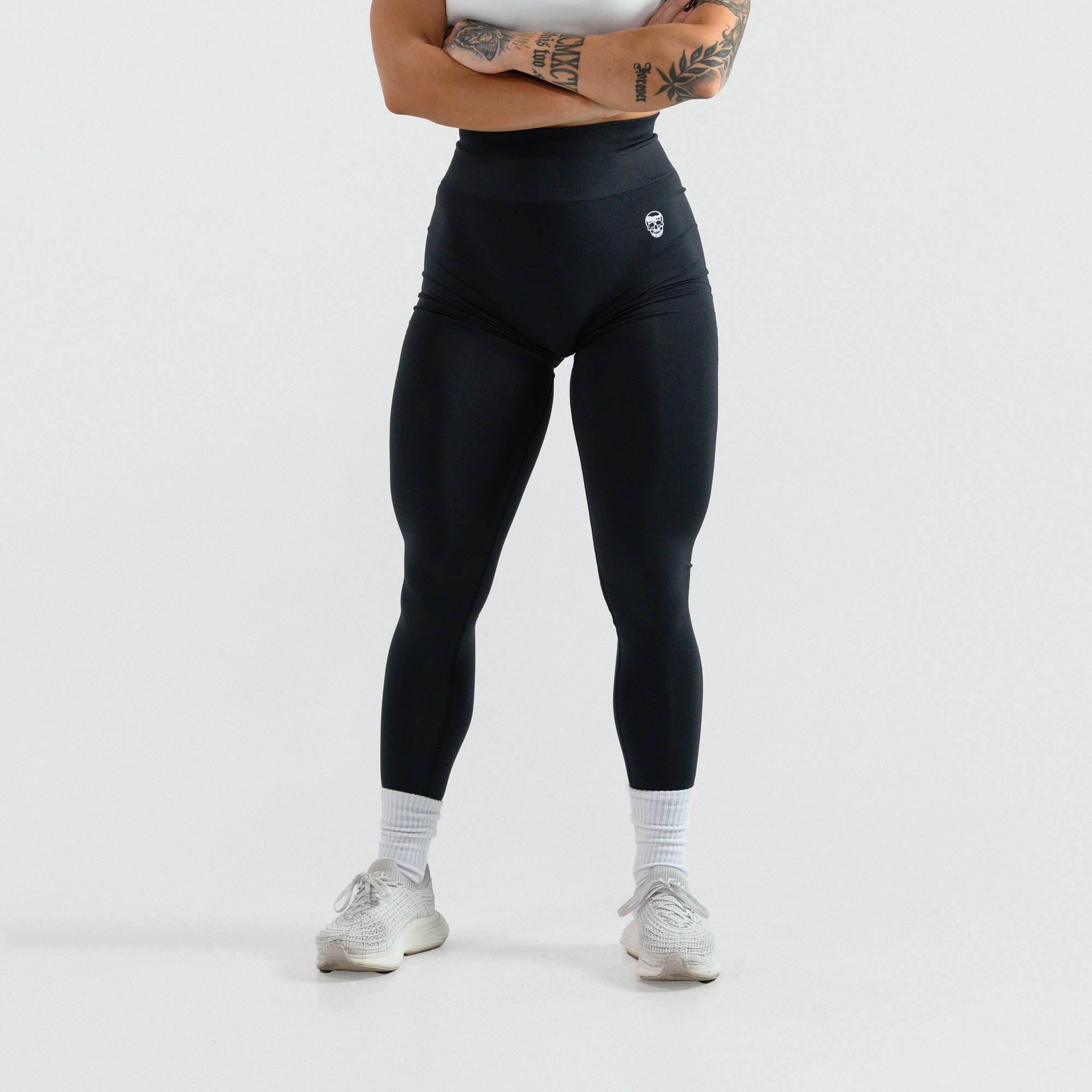 infinity leggings black main front shot