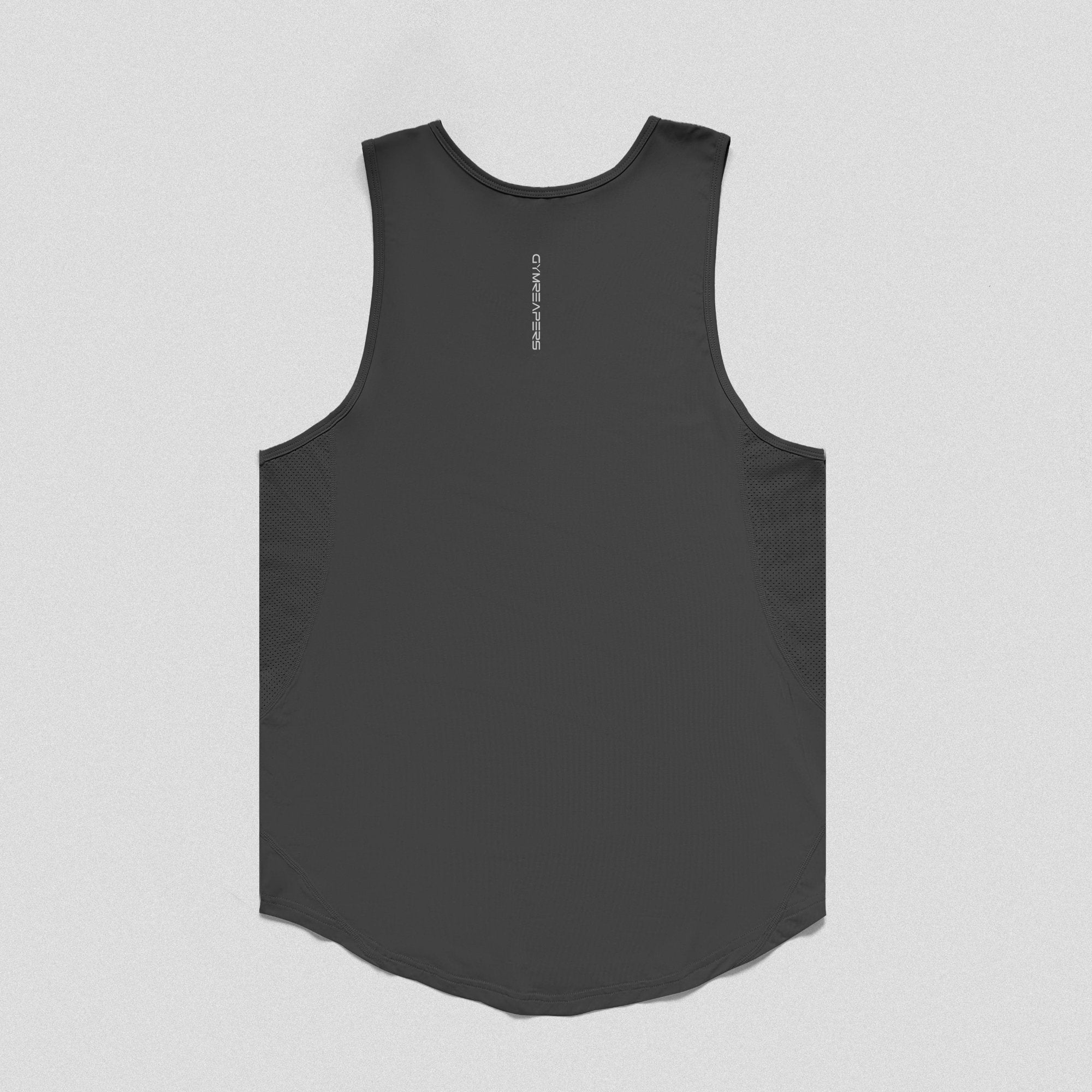 performance tank top obsidian back