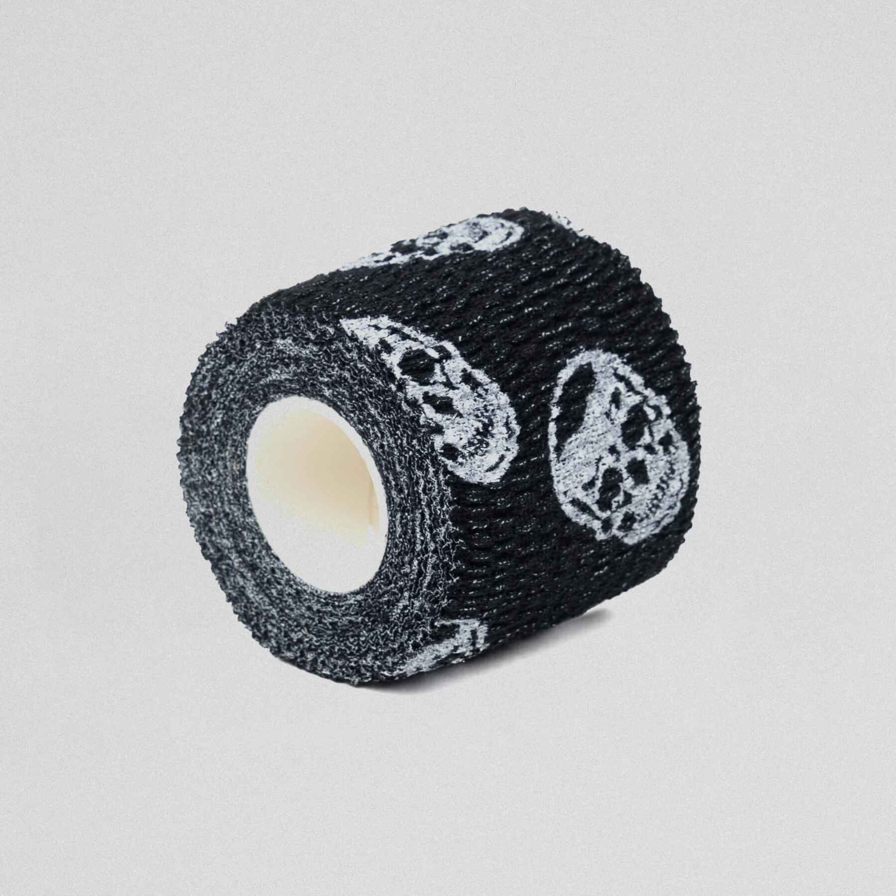 Gymreapers Skull Tape solo side rolled up.