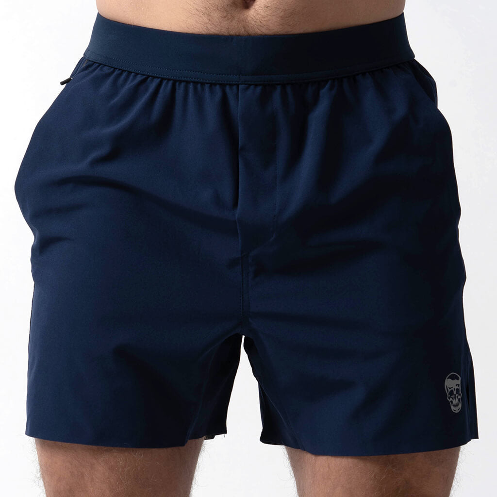 navy shorts front