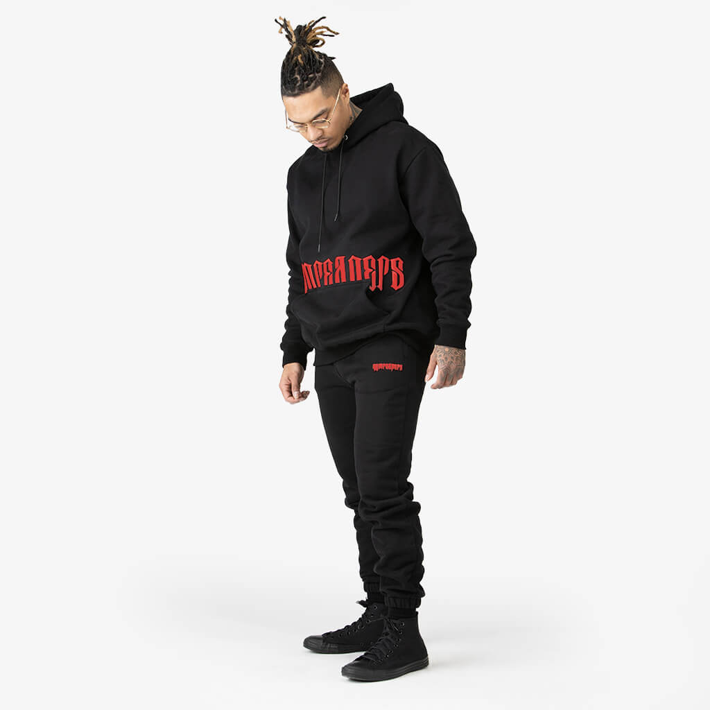 phantom hoodie black